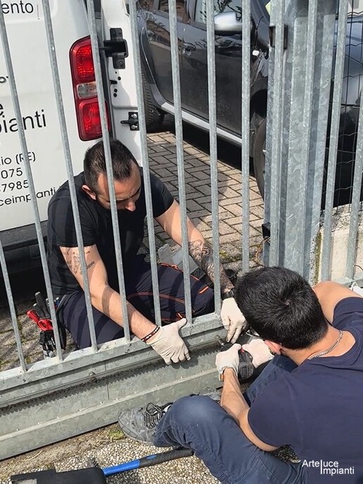 Sicurezza operativa nei cancelli elettrici | ARTELUCE IMPIANTI